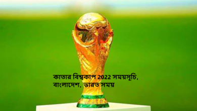 কাতার বিশ্বকাপ 2022 সময়সূচি, বাংলাদেশ, ভারত সময়